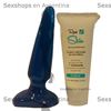 Plug anal con crema anal